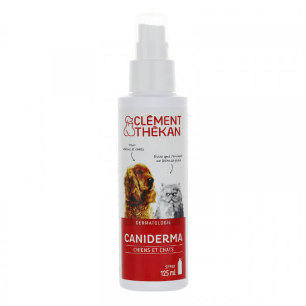 Clément Thékan Caniderma spray antiseptique flacon 125 ml