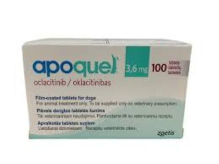 Apoquel chien 3,6 mg - 100 comprimés