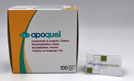 Apoquel chien 3,6 mg - 100 comprimés à croquer