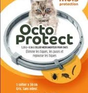 Collier antiparasitaire pour chat Octoprotect